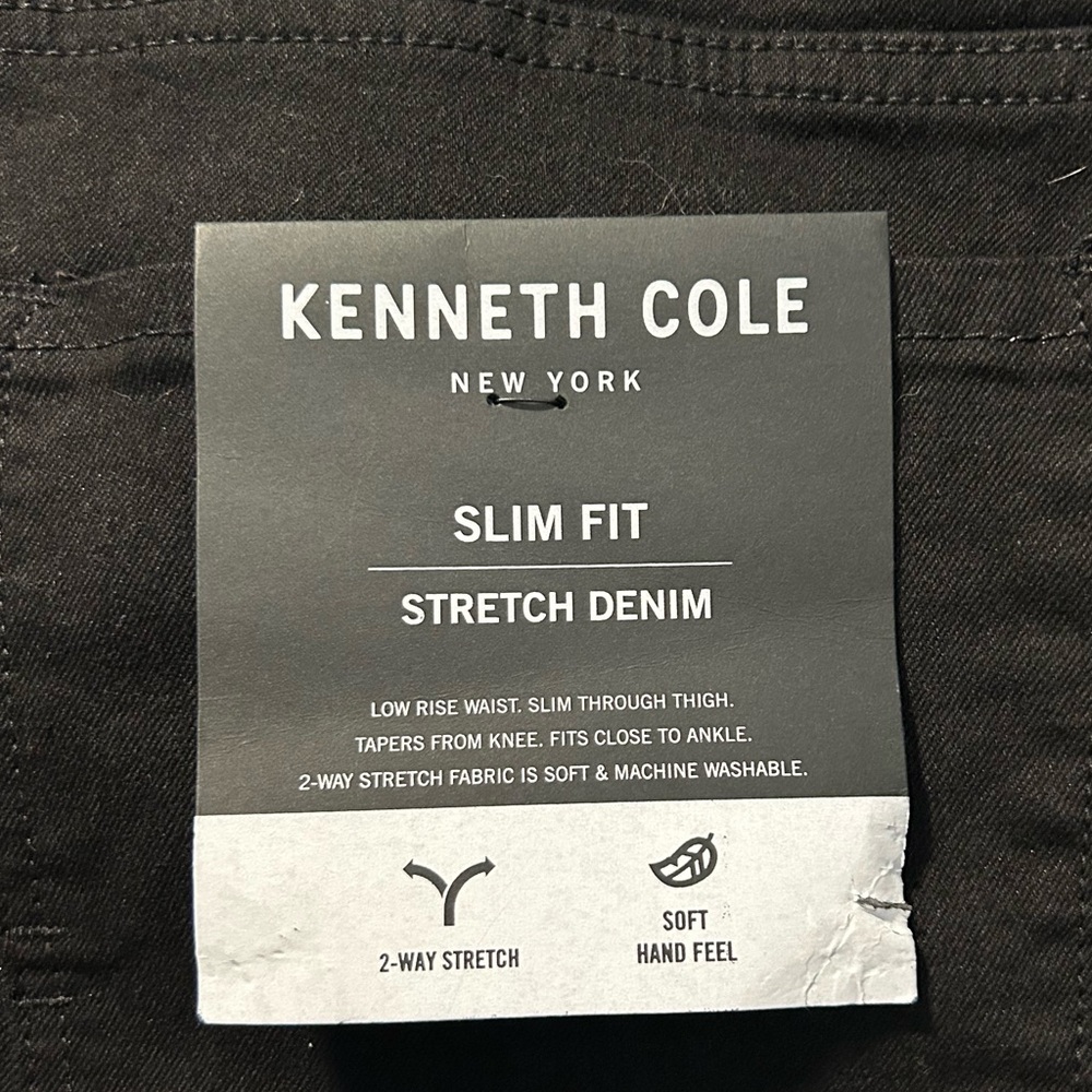 NWT Men’s Kenneth Cole NY Black Jeans